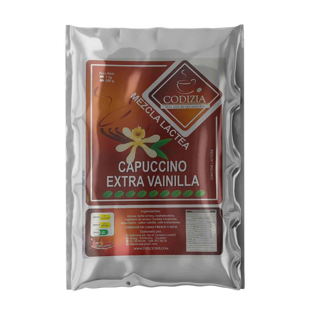 CAPUCHINO EXTRA VAINILLA 1KG