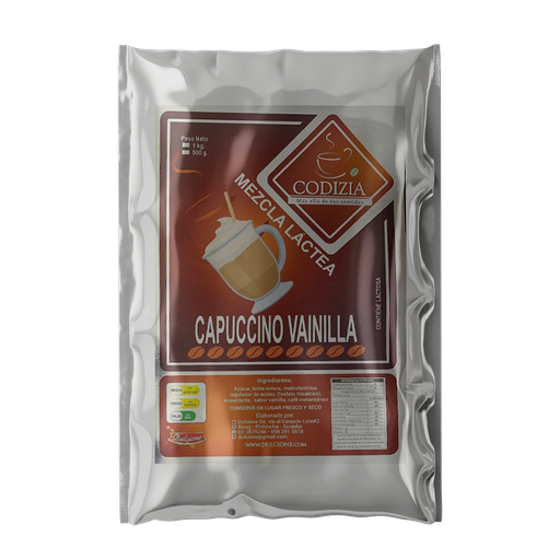 [300040] CAPUCHINO VAINILLA 500GR